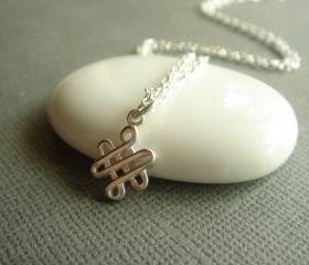 Everyday Lover's Knot Sterling Silver Necklace